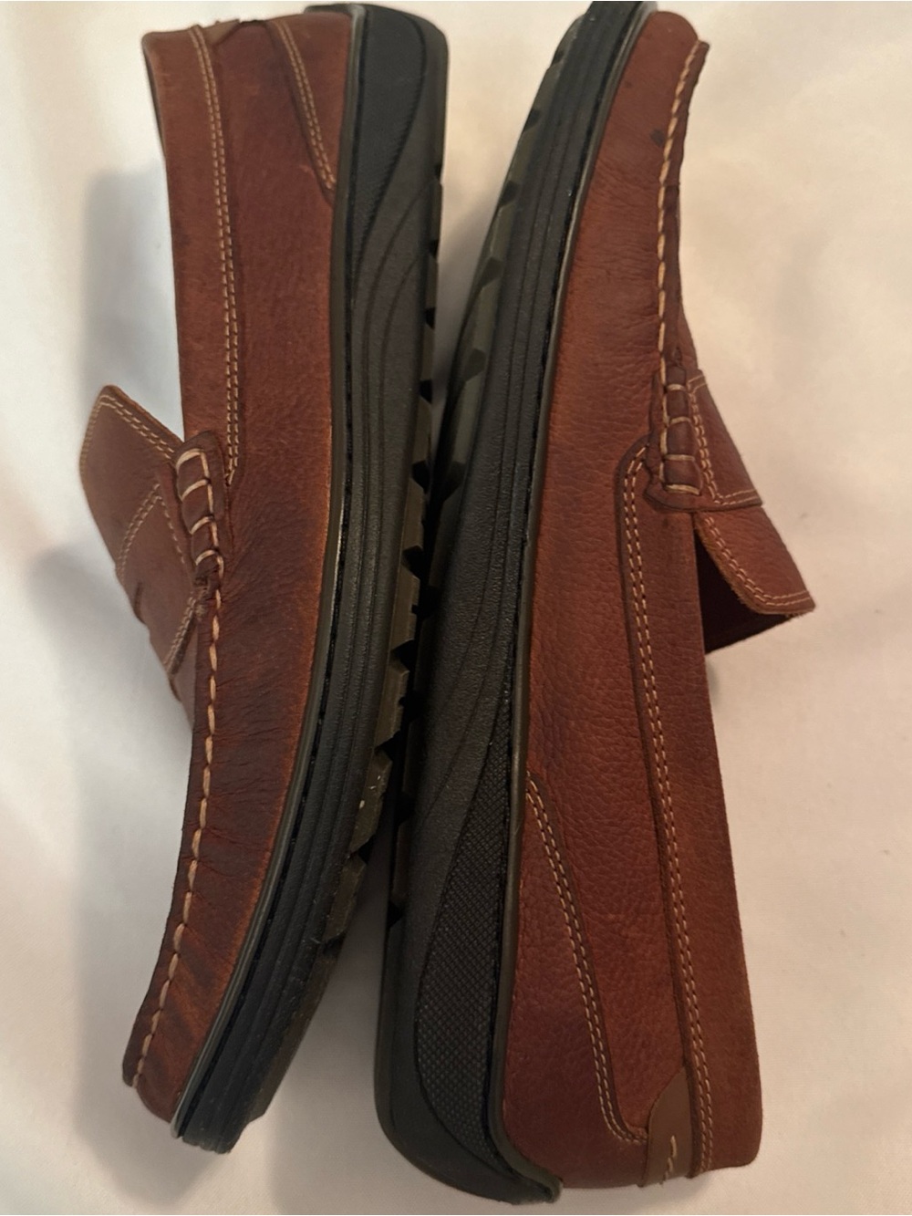 Johnston & Murphy Brown Leather Penny Loafers size 10 - Picture 12 of 12